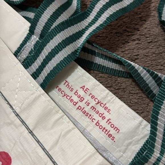Set of  2 AE Shoppers Totes-Made from Recycled Plastic Bottles - Picture 13 of 13